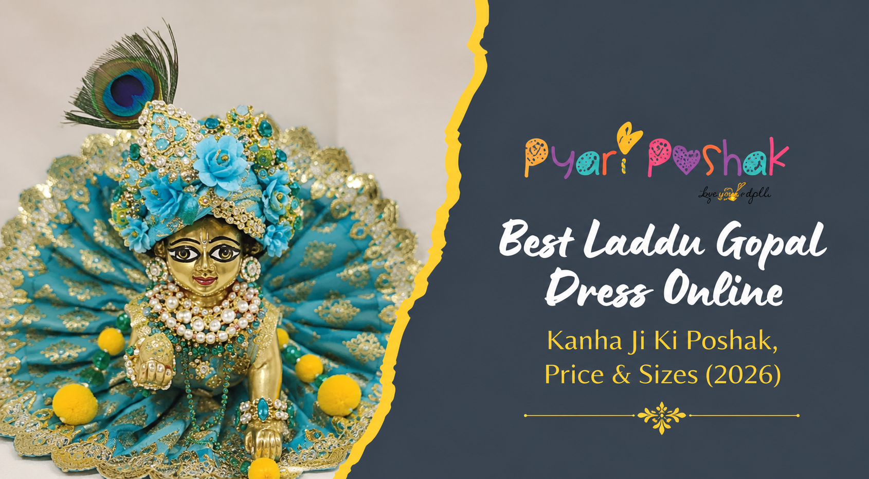 Best Laddu Gopal Dress Online | Kanha Ji Ki Poshak, Price & Sizes (2026)