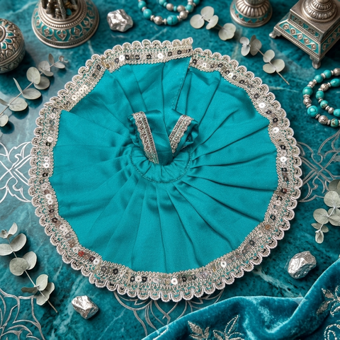 3,4 No laddu Gopal Cotton Dress