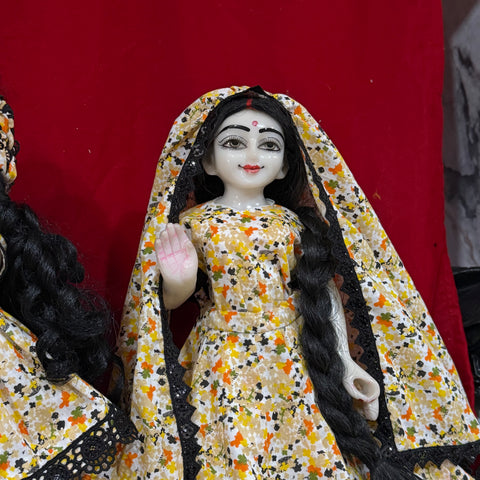 15 Inch Yugal Sarkar Cotton Fabric Dress
