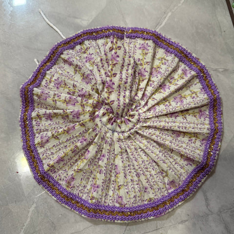 3,4 No. Laddu Gopal dress lavender