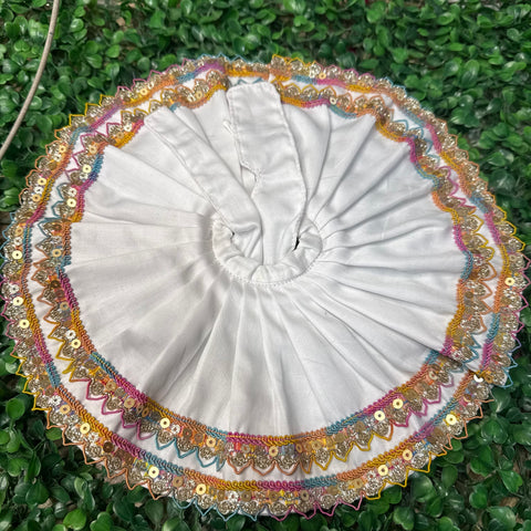 7,8 Number Laddu Gopal Cotton Dress With Astar