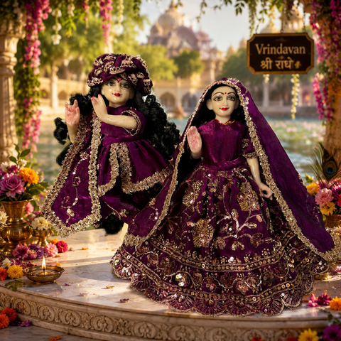 12 Inch yugal Sarkar Heavy Handwork Dress