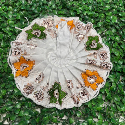 3 . 4 No Net Fabric Laddu Gopal Dress