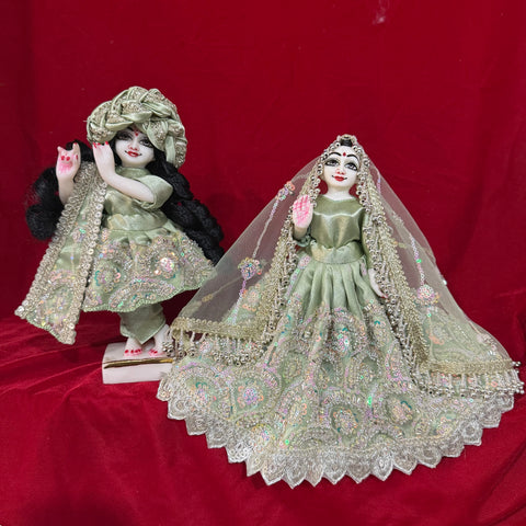 12 inch Yugal Sarkar Heavy Handwork Dress