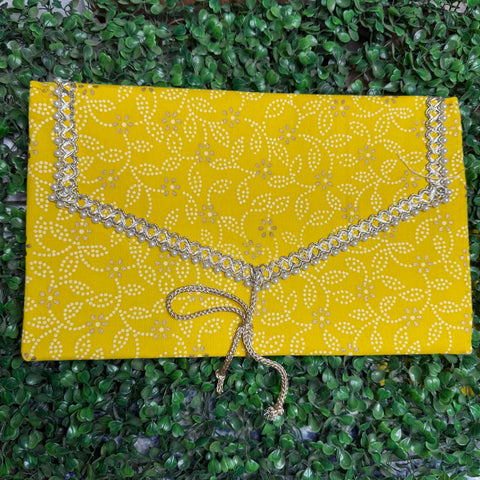 Vaani ji bag Cotton ( Yellow Shade )