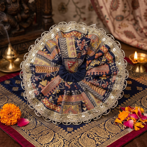 1,2 No laddu Gopal bnarsi fabric Fancy dress