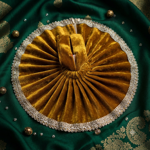 7,8No laddu Gopal valvet dress
