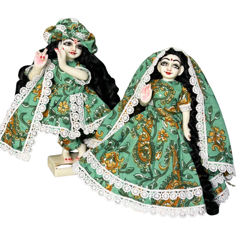 9 Inch Yugal Sarkar Cotton Fabric Dress Soft And Washable