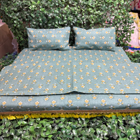 12*16 cotton bedsheet set