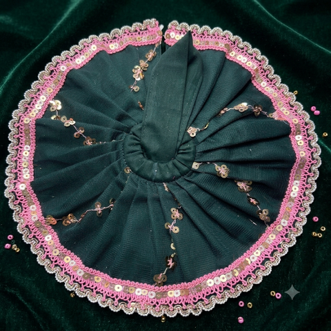 3,4 No laddu Gopal net fabric fancy dress