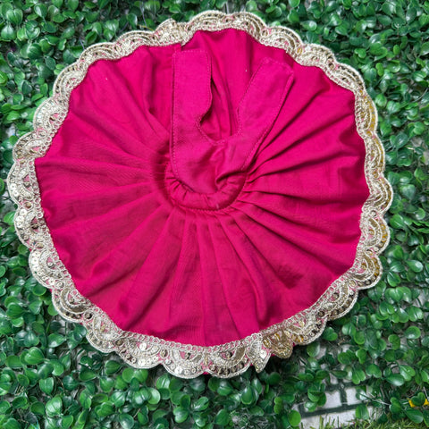 5,6 Number laddu Gopal Cotton adress With Astar heavy lace