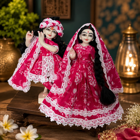 15 Inch Yugal Sarkar Cotton Fabric Dress ❤️