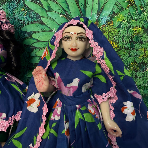 🌸12 Inch Yugal Sarkar Cotton Dress