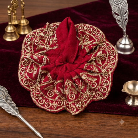0,1 No laddu Gopal cursh fabric fancy dress