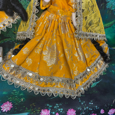 9 inch Yugal Sarkar Banarasi Fabric Dress