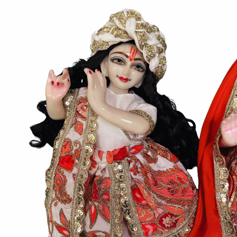 18 Inch Yugal Sarkar Heavy Dress