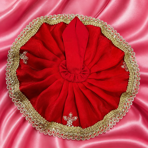 3,4 No laddu Gopal net fabric dress