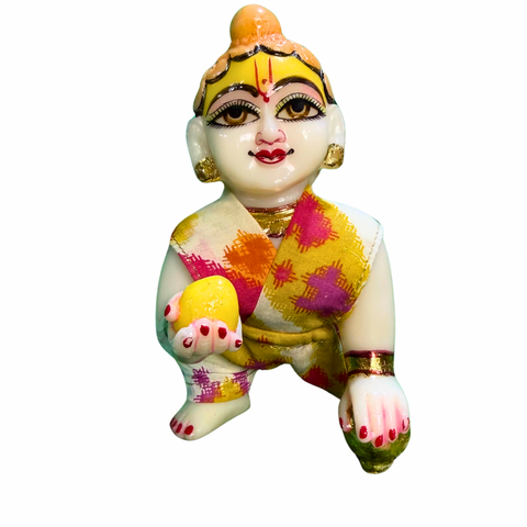 3,4 No. Laddu Gopal Night Dress Cotton