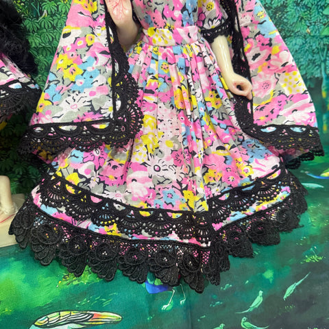 9 inch Yugal Sarkar Cotton Dress With Astar