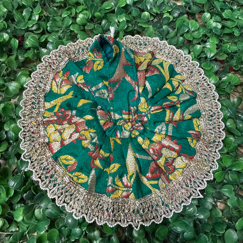 1,2 No. Laddu Gopal Banarasi Heavy Dress