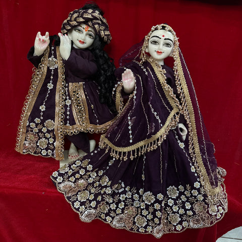 15 Inch Yugal Sarkar Hand Work Dress