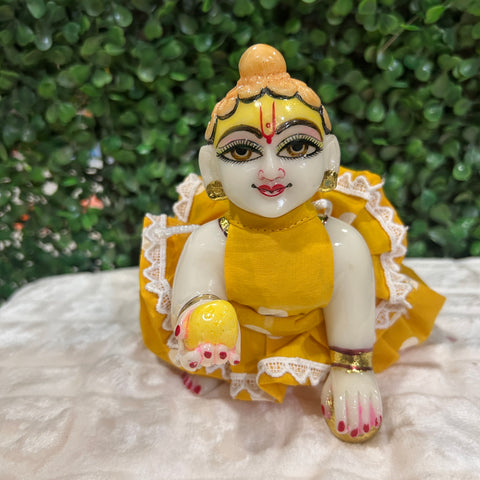 7 No. Laddu Gopal Dhoti yellow
