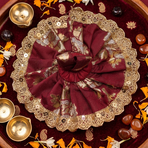 3-4 no laddu gopal heavy dress