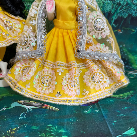 12 inch Yugal Sarkar Cotton Fabric Dress