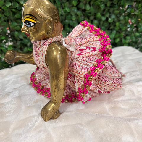 8 No. Dhoti Dress pink