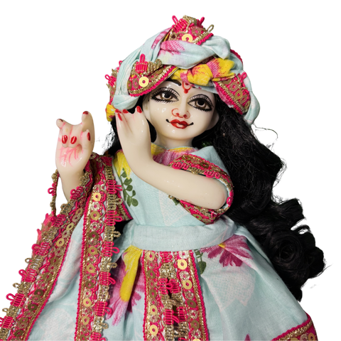 9 Inch Yugal Sarkar Cotton Fabric Dress Soft And Washable