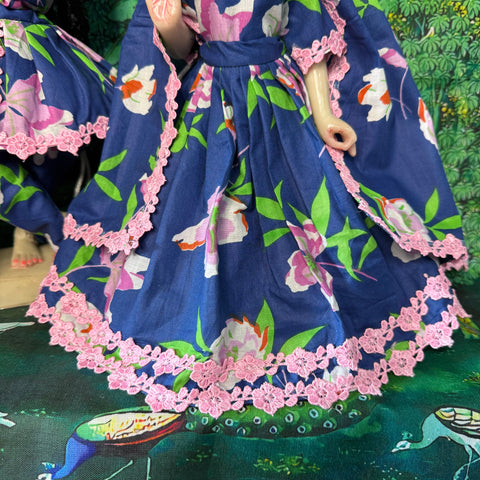 🌸12 Inch Yugal Sarkar Cotton Dress