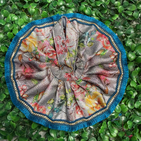 0,1,2 Number Laddu Gopal silk Dress with Astar