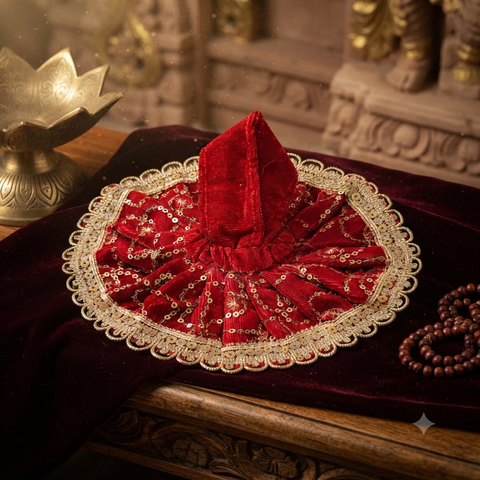 1,2 No laddu Gopal valvet dress