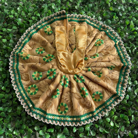 5,6 No. Laddu Gopal Fancy Dress Net Fabric