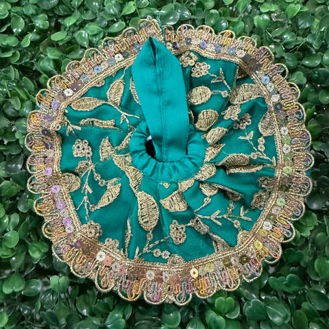 1,2 No. laddu Gopal Net Fabric dress