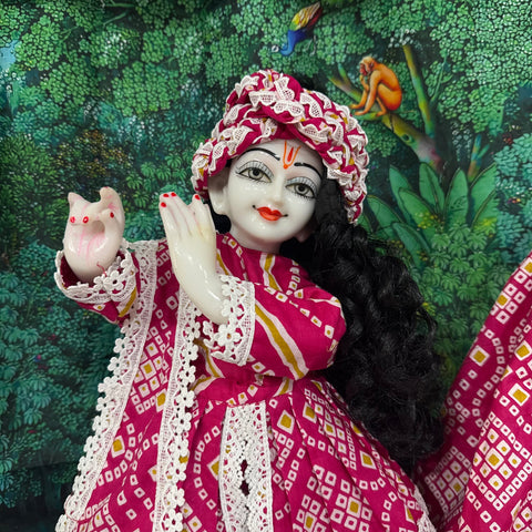 15 inch Yugal Sarkar Cotton Fabric Dress