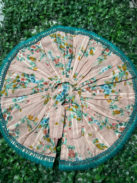 7,8 No.Laddu Gopal Cotton Dress with inner