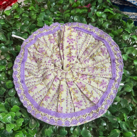 0,1,2 No. Laddu Gopal Cotton Dress lavender