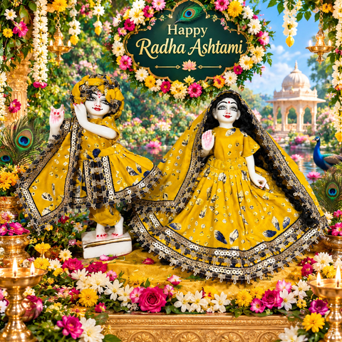🌸12 Inch Yugal Sarkar Cotton Fabric Dress