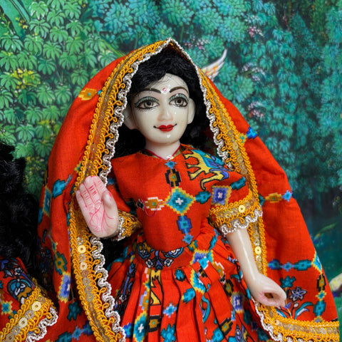 🌸 12 Inch Yugal Sarkar Cotton Fabric Dress