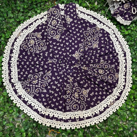 12 No. laddu Gopal Cotton Dress With Astar