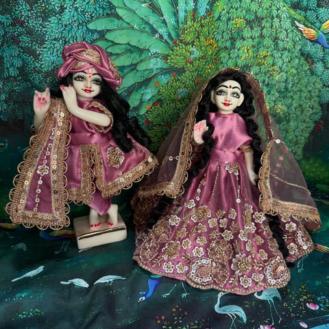 9 inch Yugal Sarkar Hand Work