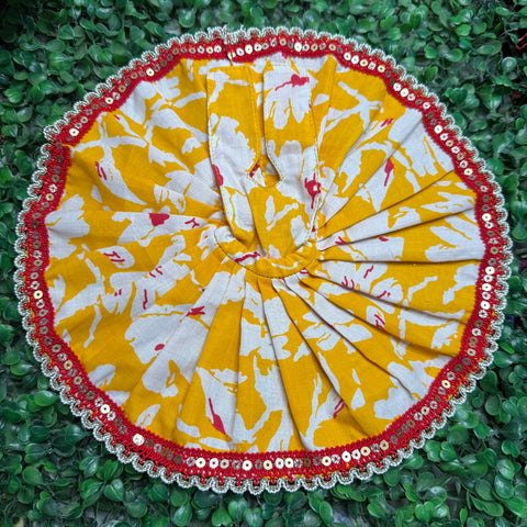 5 No. Laddu Gopal Soft Cotton Dress with Astar | Comfortable & Premium Fit (Also Available in 6 No.)