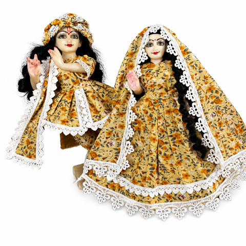 9 inch Yugal Sarkar Cotton Fabric Dress Soft And Comfortable