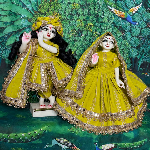 9 Inch Yugal Sarkar Cotton Dress