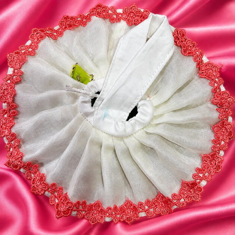 3,4 No laddu Gopal net fabric fancy dress