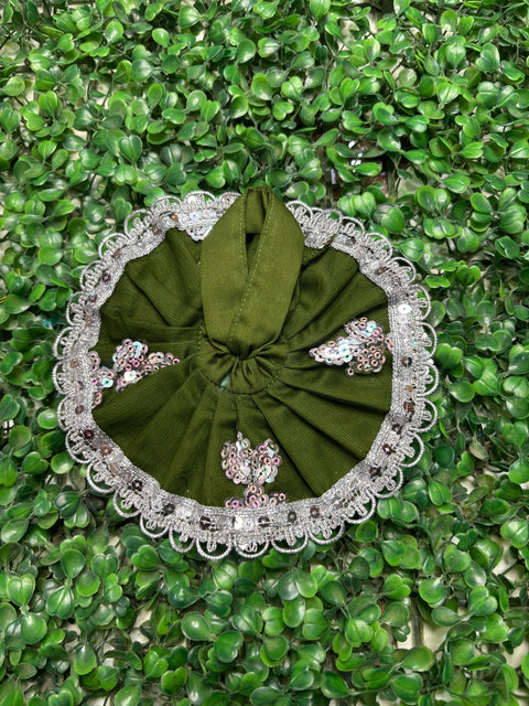 1 . 2 No Net Fabric Laddu Gopal Dress