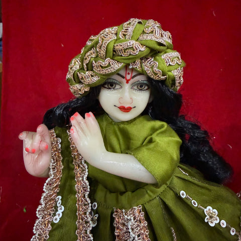 12 inch Yugal Sarkar Heavy net Hand Work Fabric