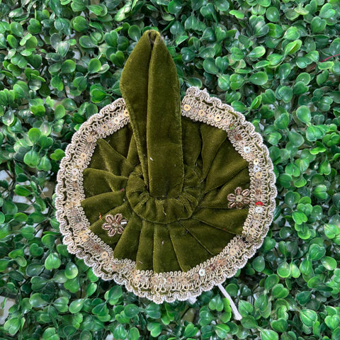 0 . 1 No Velvet Laddu Gopal Dress