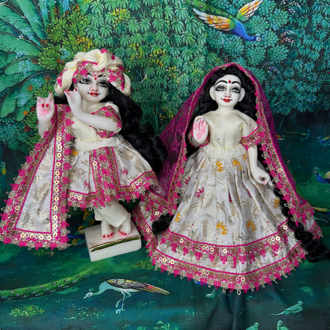 12 Inch Yugal Sarkar Banarasi Fabric Dress